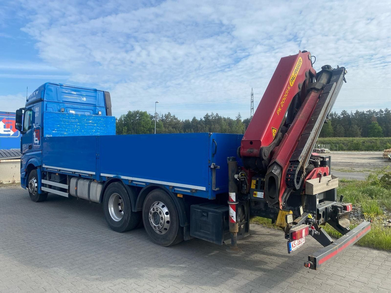 Mercedes-Benz ACTROS 2545 6x2 Pritsch Kran Palfinger PK20001 - Xe cẩu tự hành: hình 2 Mercedes-Benz ACTROS 2545 6x2 Pritsch Kran Palfinger PK20001 - Xe cẩu tự hành: hình 2