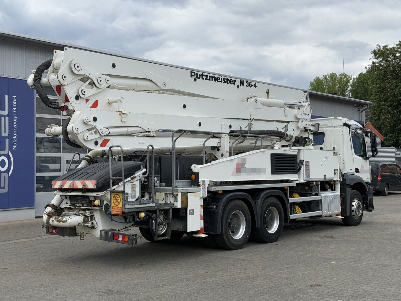Mercedes-Benz AROCS 2840 6x4 Betonp. Putzmeister BSF36-4.16HLS - Xe bơm bê tông: hình 4 Mercedes-Benz AROCS 2840 6x4 Betonp. Putzmeister BSF36-4.16HLS - Xe bơm bê tông: hình 4