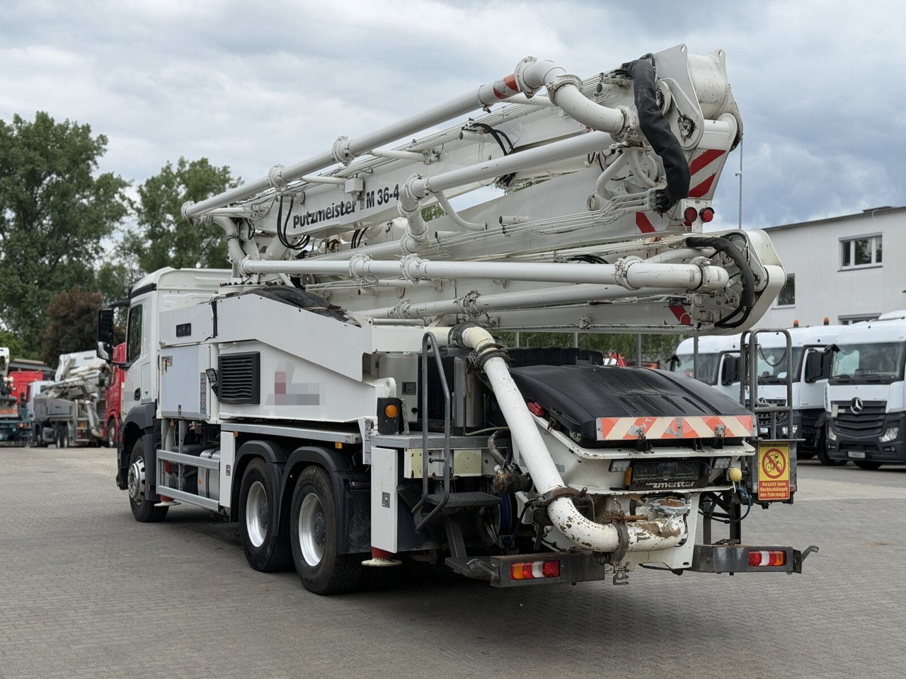 Mercedes-Benz AROCS 2840 6x4 Betonp. Putzmeister BSF36-4.16HLS - Xe bơm bê tông: hình 5 Mercedes-Benz AROCS 2840 6x4 Betonp. Putzmeister BSF36-4.16HLS - Xe bơm bê tông: hình 5