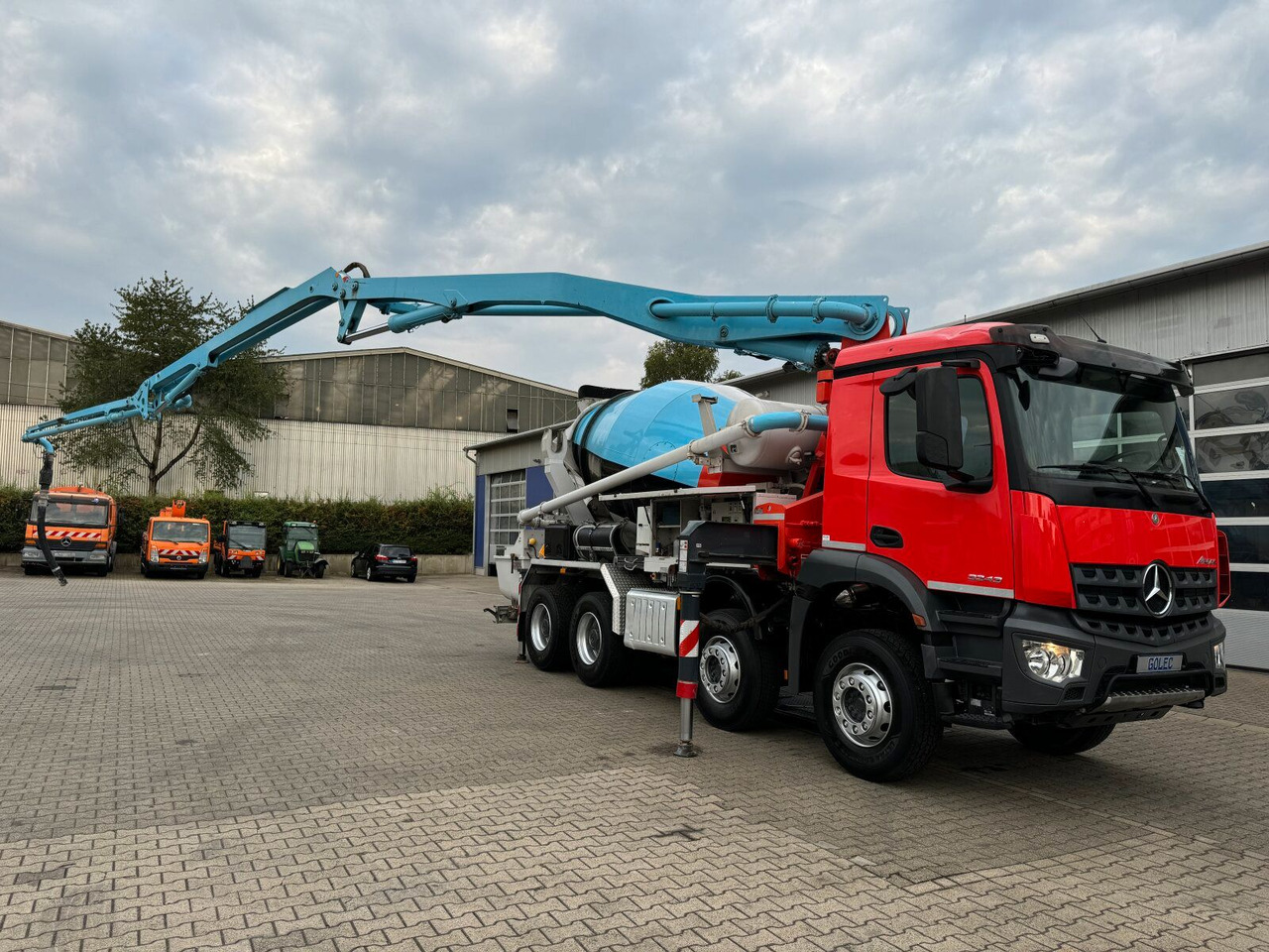 Mercedes-Benz AROCS 3243 8x4 Euro 6 Pumi Putzmeister TMM 24-3 - Xe trộn bê tông: hình 2 Mercedes-Benz AROCS 3243 8x4 Euro 6 Pumi Putzmeister TMM 24-3 - Xe trộn bê tông: hình 2