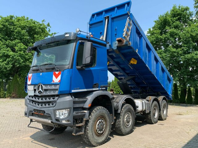 Mercedes-Benz AROCS 4145 8x8 EURO6 Muldenkipper TOP! - Xe ben: hình 2 Mercedes-Benz AROCS 4145 8x8 EURO6 Muldenkipper TOP! - Xe ben: hình 2