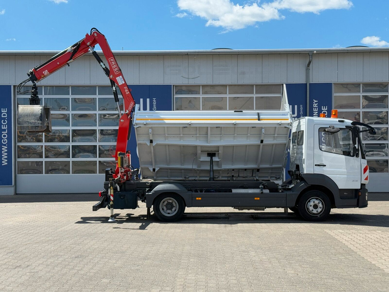 Mercedes-Benz ATEGO 818 4x2 Euro 6 Kipper Kran FASSI F65B.0.22 - Xe ben nhỏ: hình 4 Mercedes-Benz ATEGO 818 4x2 Euro 6 Kipper Kran FASSI F65B.0.22 - Xe ben nhỏ: hình 4