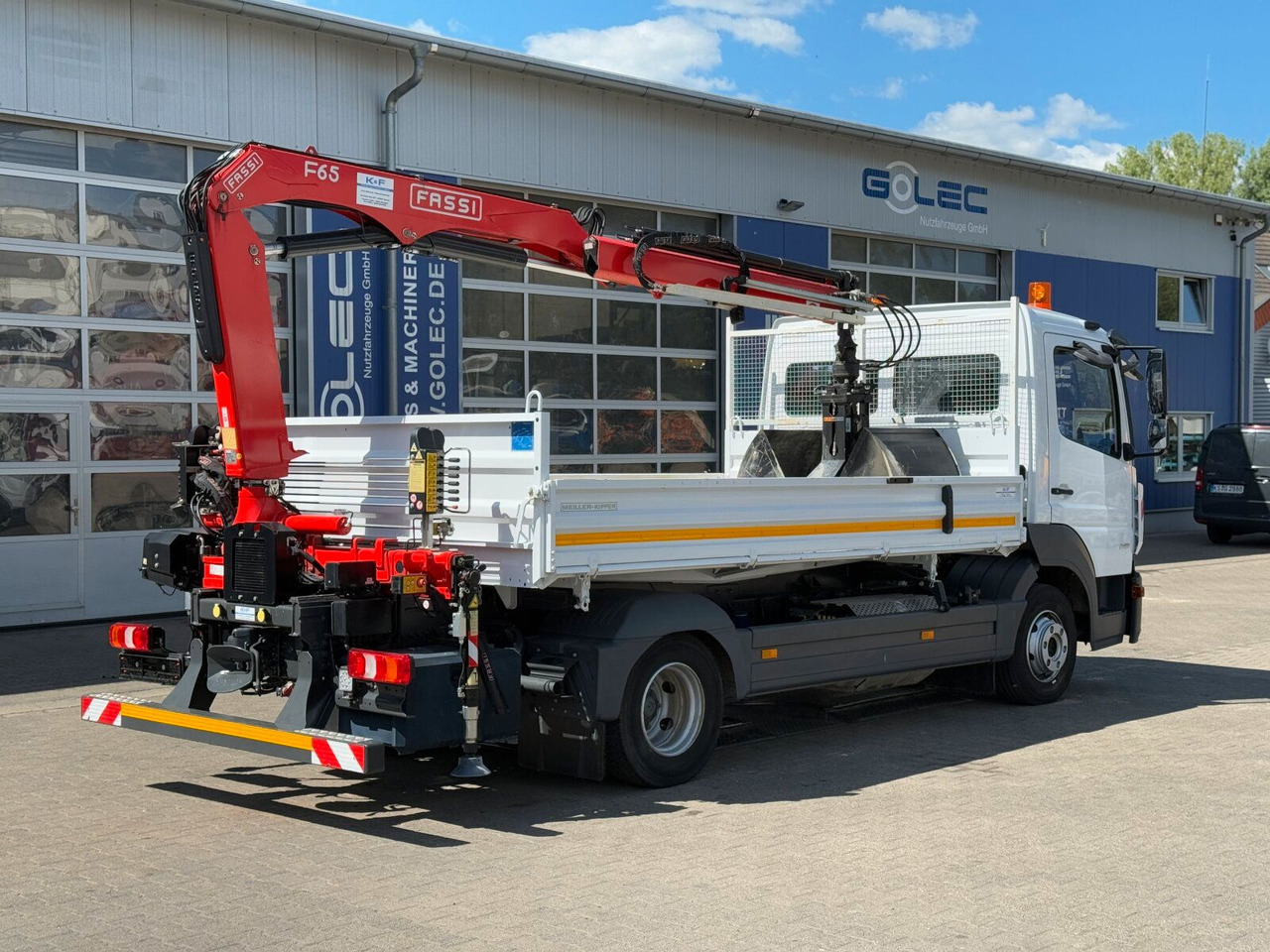 Mercedes-Benz ATEGO 818 4x2 Euro 6 Kipper Kran FASSI F65B.0.22 - Xe ben nhỏ: hình 5 Mercedes-Benz ATEGO 818 4x2 Euro 6 Kipper Kran FASSI F65B.0.22 - Xe ben nhỏ: hình 5