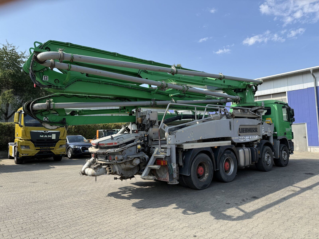 Mercedes-Benz Actros 3241 8x4 Betonpumpe Liebherr 36Z4 - Xe bơm bê tông: hình 3 Mercedes-Benz Actros 3241 8x4 Betonpumpe Liebherr 36Z4 - Xe bơm bê tông: hình 3