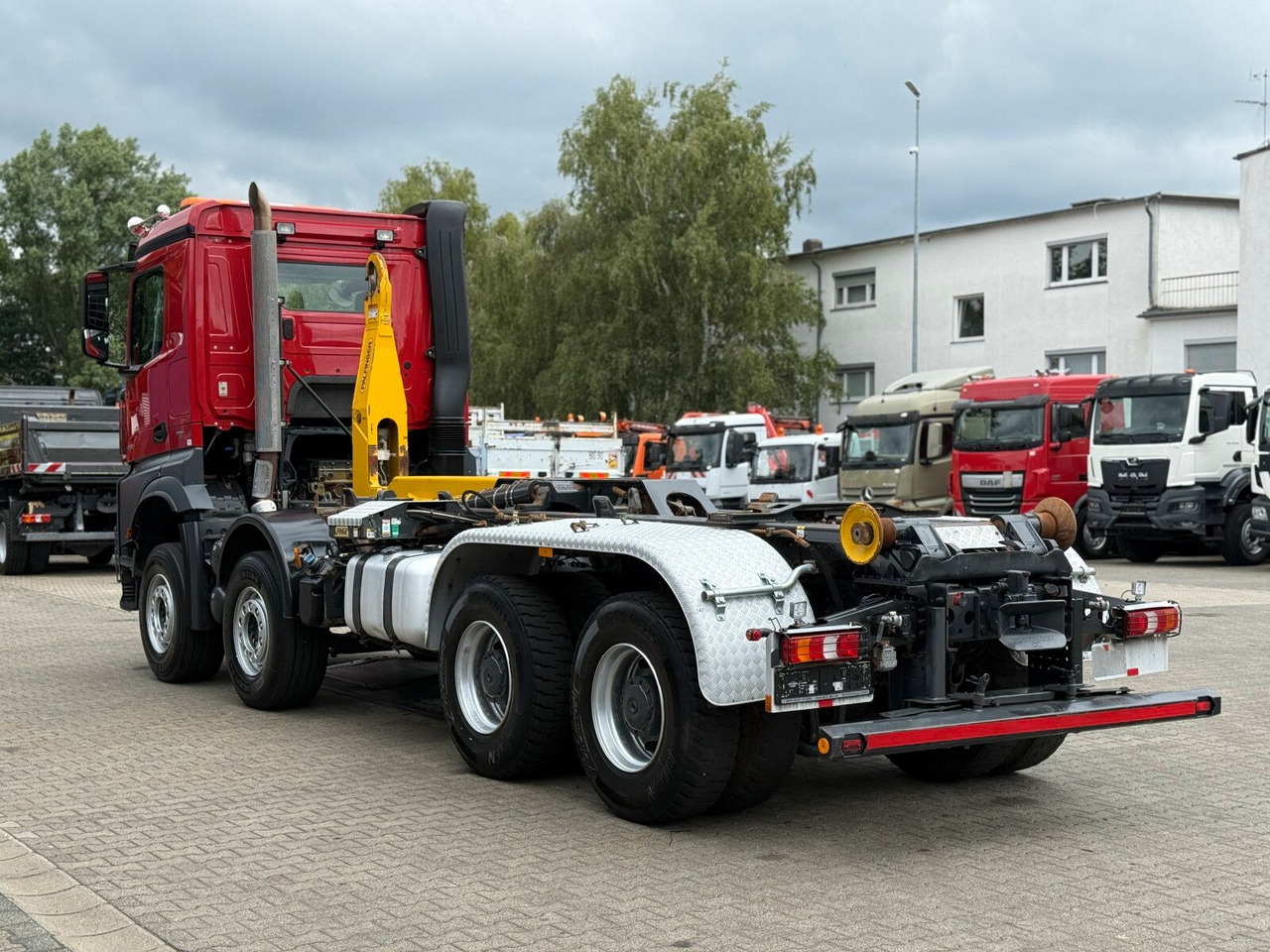 Mercedes-Benz Arocs 4158 8x4 Abrollkipper Palfinger Knickarm - Xe tải nâng móc: hình 5 Mercedes-Benz Arocs 4158 8x4 Abrollkipper Palfinger Knickarm - Xe tải nâng móc: hình 5