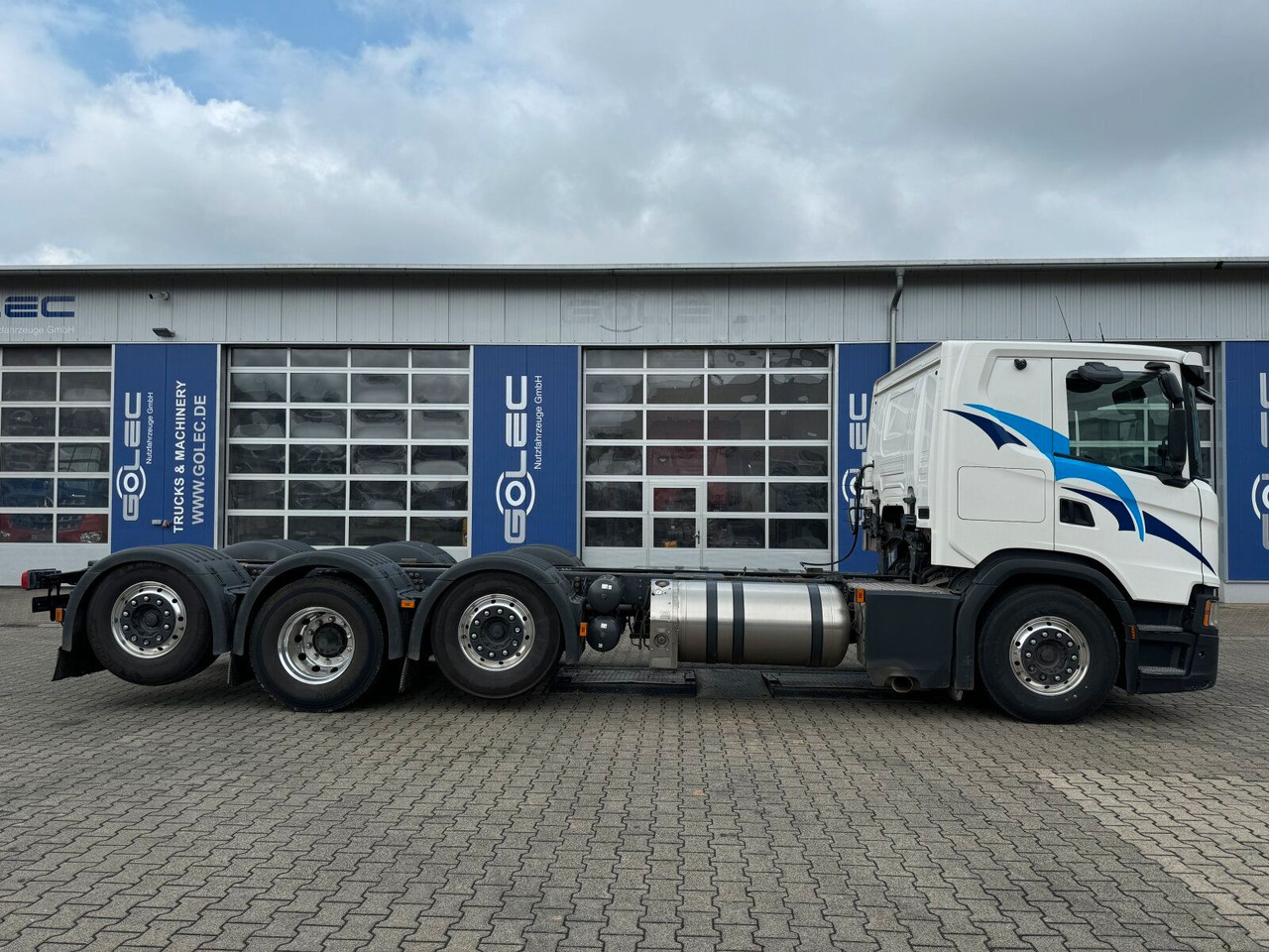 Scania G 410 B8x2*6 NB LNG Fahrgestell Nebenantrieb - Xe tải khung gầm, Xe cẩu tự hành: hình 4 Scania G 410 B8x2*6 NB LNG Fahrgestell Nebenantrieb - Xe tải khung gầm, Xe cẩu tự hành: hình 4