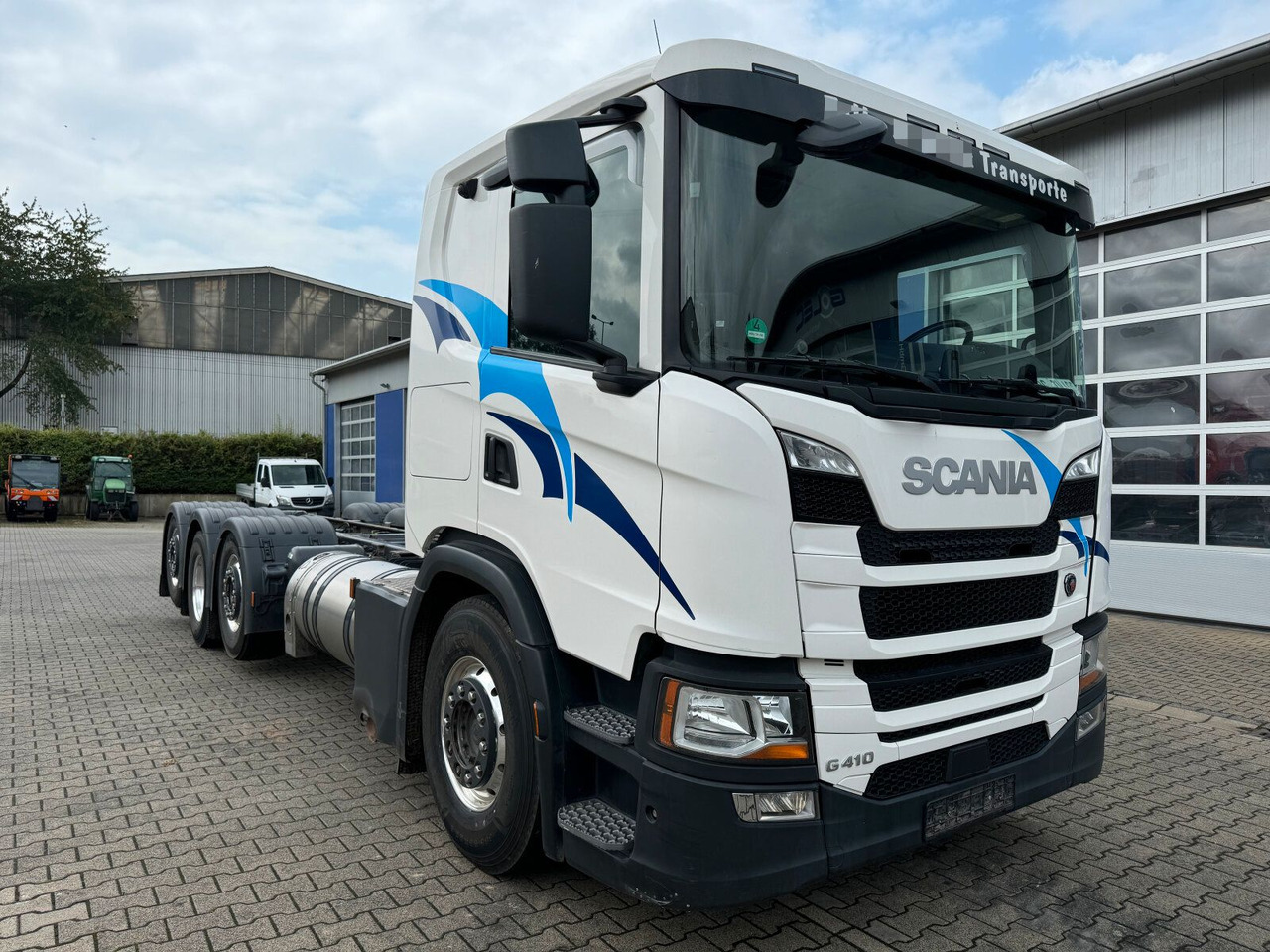 Scania G 410 B8x2*6 NB LNG Fahrgestell Nebenantrieb - Xe tải khung gầm, Xe cẩu tự hành: hình 1 Scania G 410 B8x2*6 NB LNG Fahrgestell Nebenantrieb - Xe tải khung gầm, Xe cẩu tự hành: hình 1