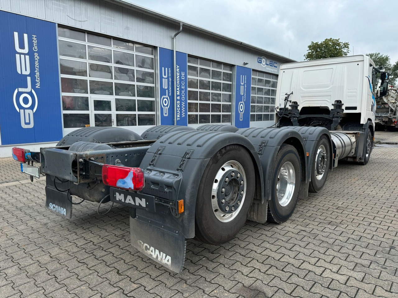 Scania G 410 B8x2*6 NB LNG Fahrgestell Nebenantrieb - Xe tải khung gầm, Xe cẩu tự hành: hình 5 Scania G 410 B8x2*6 NB LNG Fahrgestell Nebenantrieb - Xe tải khung gầm, Xe cẩu tự hành: hình 5