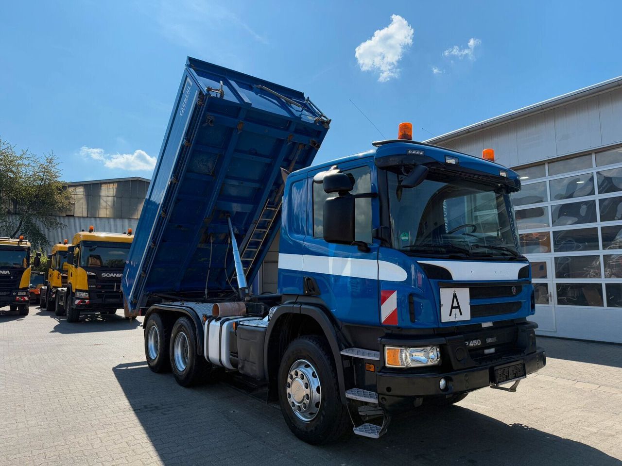 Scania P 450 6x4 Dreiseitenkipper DAUTEL - Xe ben: hình 2 Scania P 450 6x4 Dreiseitenkipper DAUTEL - Xe ben: hình 2