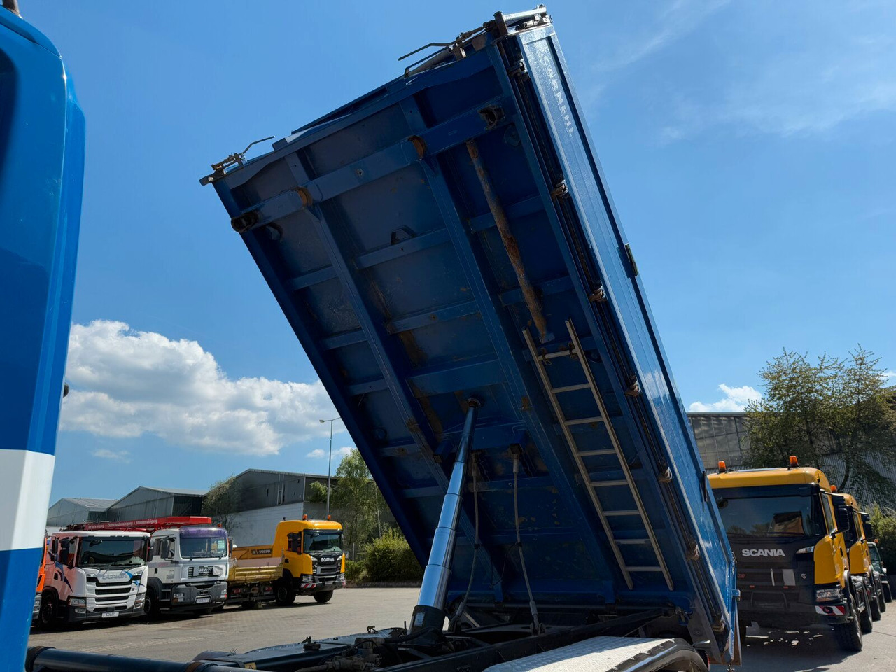 Xe ben Scania P 450 6x4 Dreiseitenkipper DAUTEL: hình 19