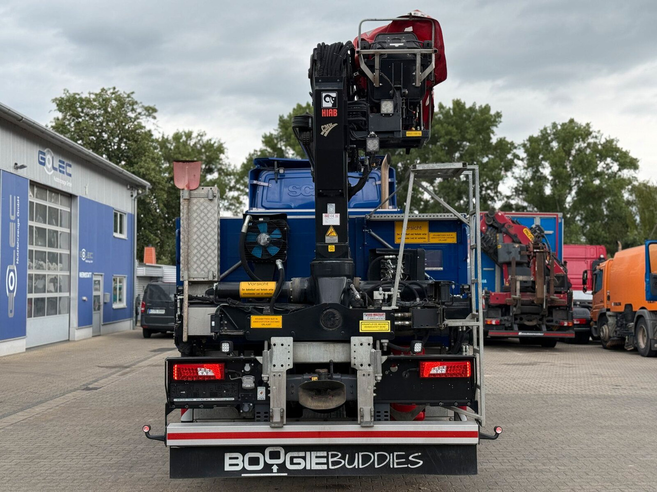 Scania R500 6x2 Pritsche mit Kran HIAB 177K PRO - Xe tải thùng lửng/ Phẳng, Xe cẩu tự hành: hình 4 Scania R500 6x2 Pritsche mit Kran HIAB 177K PRO - Xe tải thùng lửng/ Phẳng, Xe cẩu tự hành: hình 4