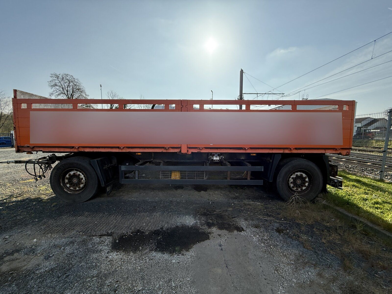 Schmitz Cargobull Gotha AFG 18 Baustoffanhänger 2 Achse - Rơ moóc thùng lửng/ Phẳng: hình 5 Schmitz Cargobull Gotha AFG 18 Baustoffanhänger 2 Achse - Rơ moóc thùng lửng/ Phẳng: hình 5