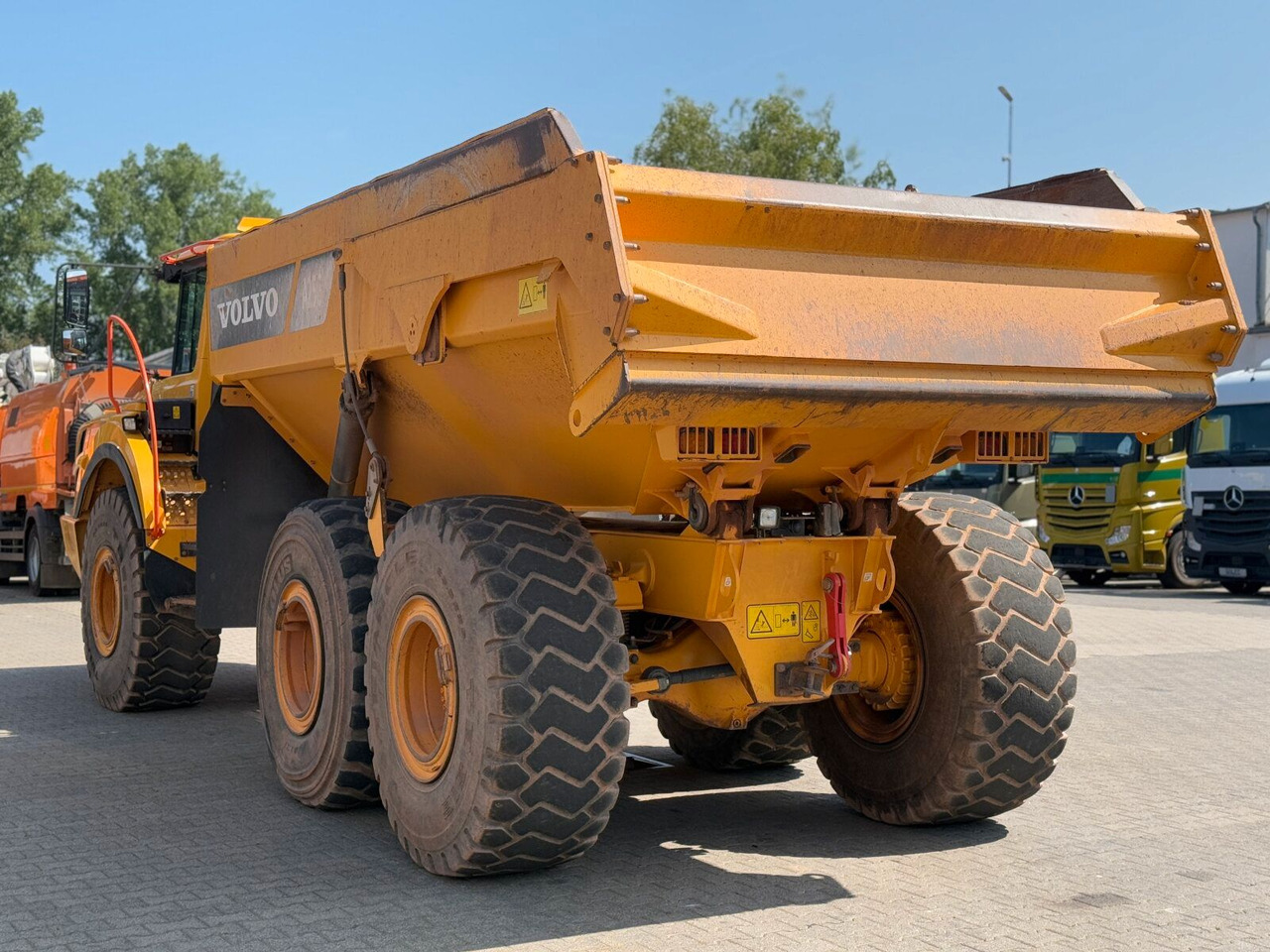 Xe ben đổ có khớp nối Volvo A25G Dumper 10.066 h Baujahr 2021: hình 9