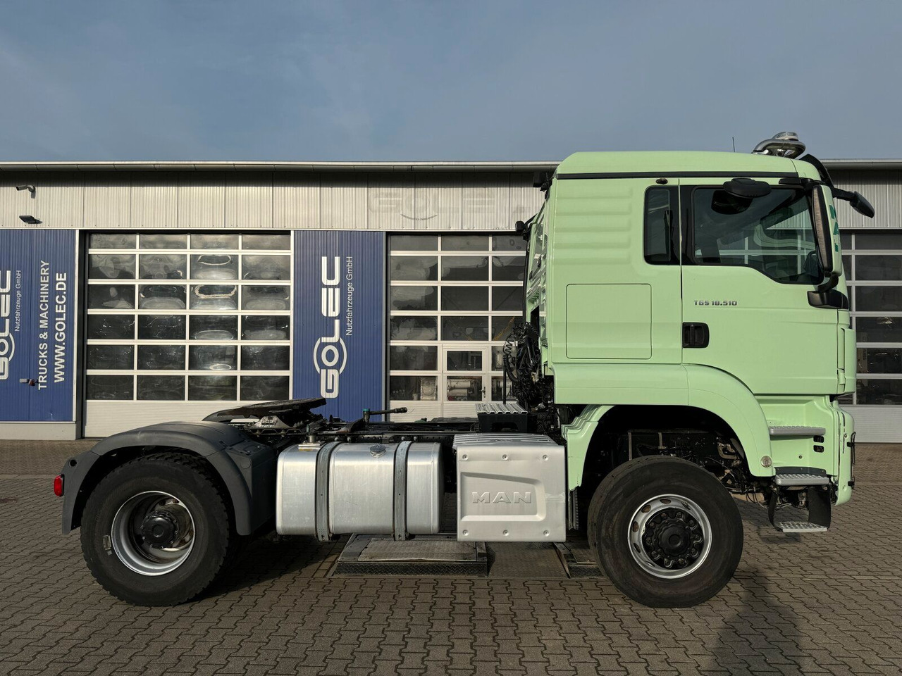 MAN TGS 18.510 4x4 SZM - Kipphyd. Blatt Luft - Xe đầu kéo: hình 3 MAN TGS 18.510 4x4 SZM - Kipphyd. Blatt Luft - Xe đầu kéo: hình 3
