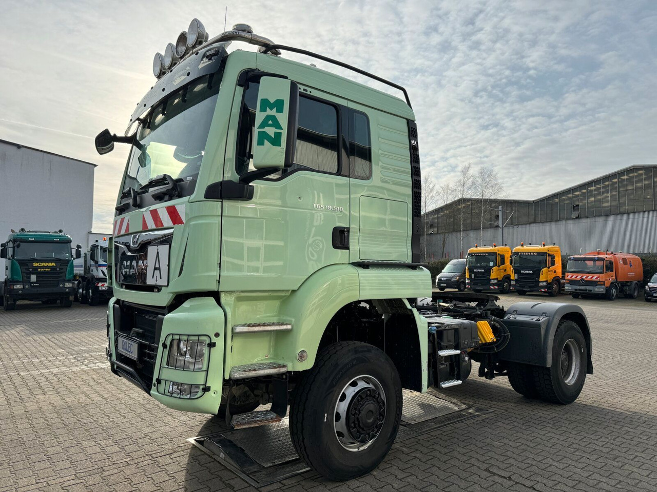 MAN TGS 18.510 4x4 SZM - Kipphyd. Blatt Luft - Xe đầu kéo: hình 2 MAN TGS 18.510 4x4 SZM - Kipphyd. Blatt Luft - Xe đầu kéo: hình 2