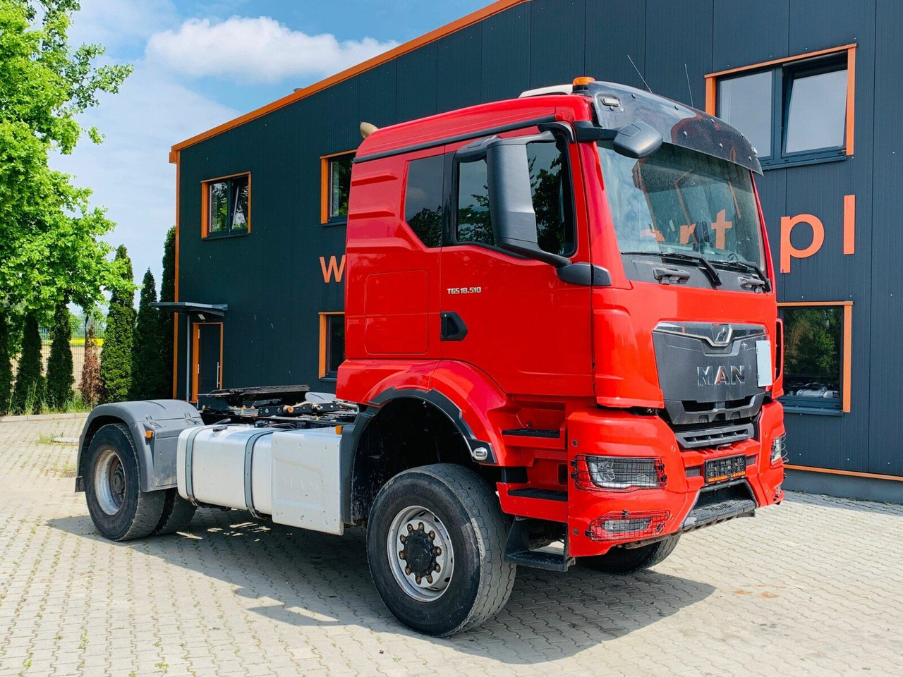 MAN TGS 18.510 4x4 SZM - Kipphyd. Blatt Luft Pritard - Xe đầu kéo: hình 1 MAN TGS 18.510 4x4 SZM - Kipphyd. Blatt Luft Pritard - Xe đầu kéo: hình 1