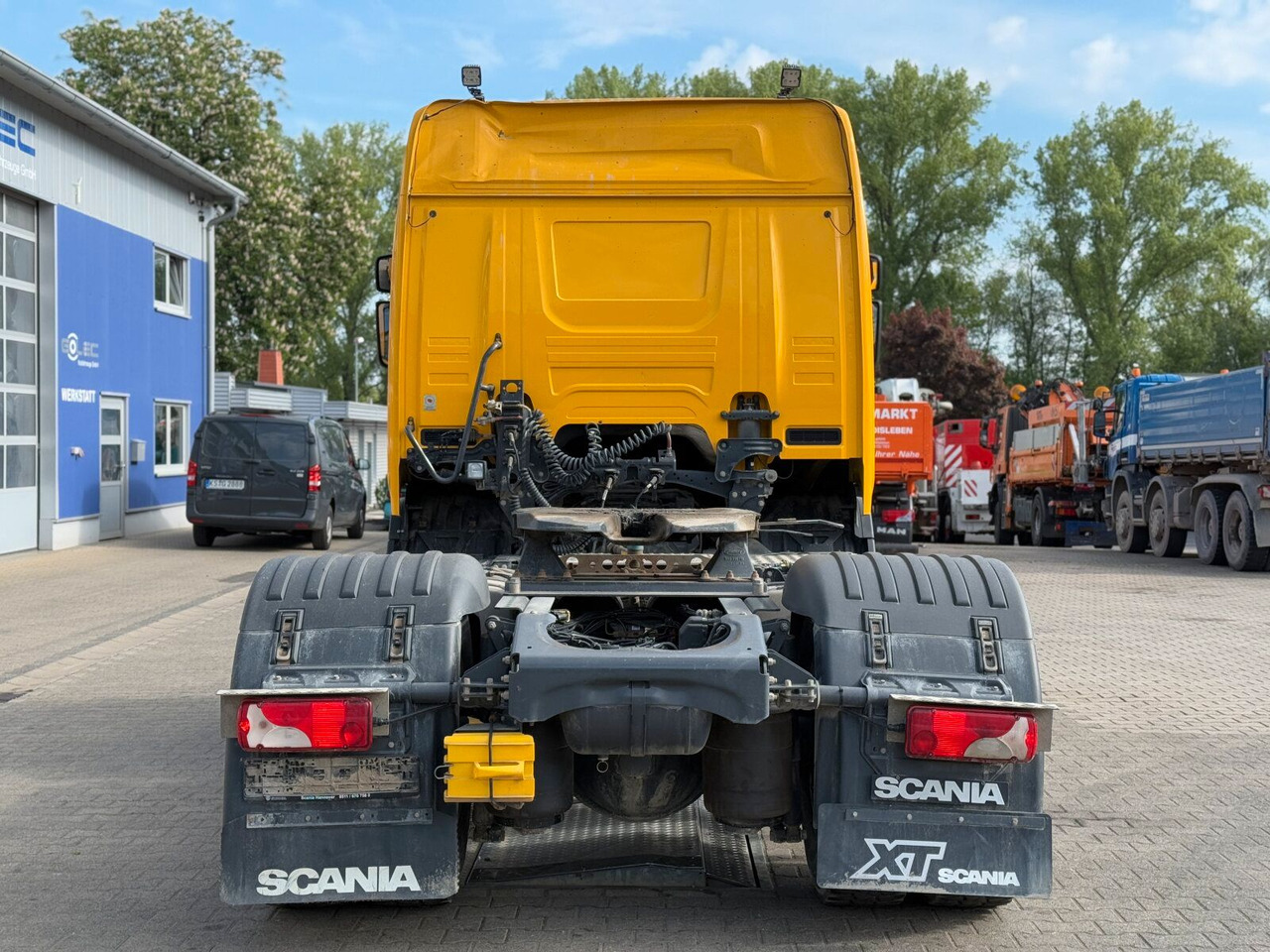 Scania G450 4x2 Euro 6 SZM Kipphydraulik Blatt/ Luft - Xe đầu kéo: hình 4 Scania G450 4x2 Euro 6 SZM Kipphydraulik Blatt/ Luft - Xe đầu kéo: hình 4