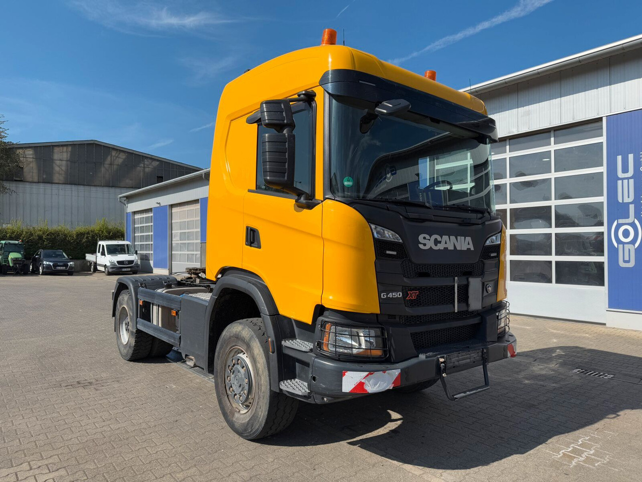 Scania G450 XT 4x4 Euro 6 SZM Kipphydraulik Blatt/ Luft - Xe đầu kéo: hình 1 Scania G450 XT 4x4 Euro 6 SZM Kipphydraulik Blatt/ Luft - Xe đầu kéo: hình 1
