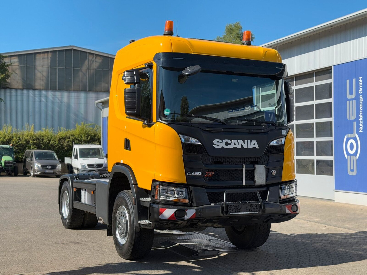 Scania G450 XT 4x4 Euro 6 SZM Kipphydraulik Blatt/ Luft - Xe đầu kéo: hình 1 Scania G450 XT 4x4 Euro 6 SZM Kipphydraulik Blatt/ Luft - Xe đầu kéo: hình 1
