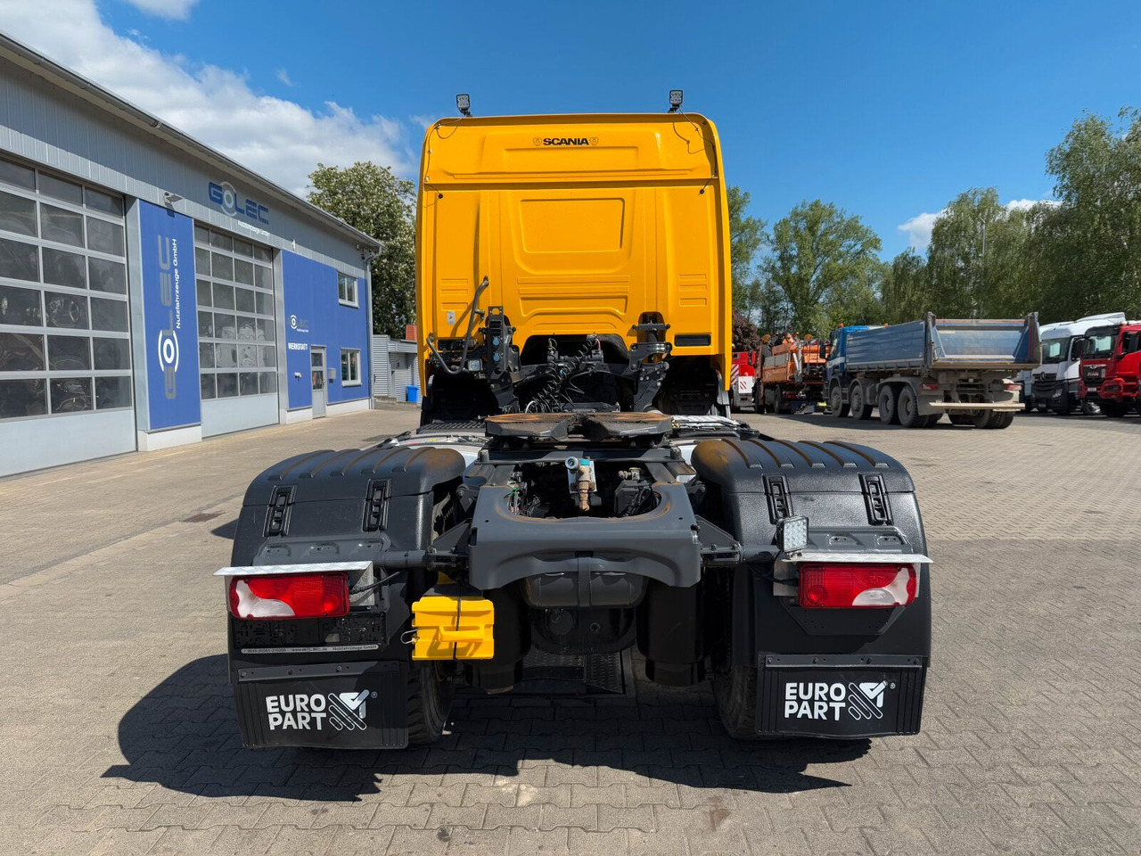 Scania G450 XT 4x4 Euro 6 SZM Kipphydraulik Blatt/ Luft - Xe đầu kéo: hình 4 Scania G450 XT 4x4 Euro 6 SZM Kipphydraulik Blatt/ Luft - Xe đầu kéo: hình 4