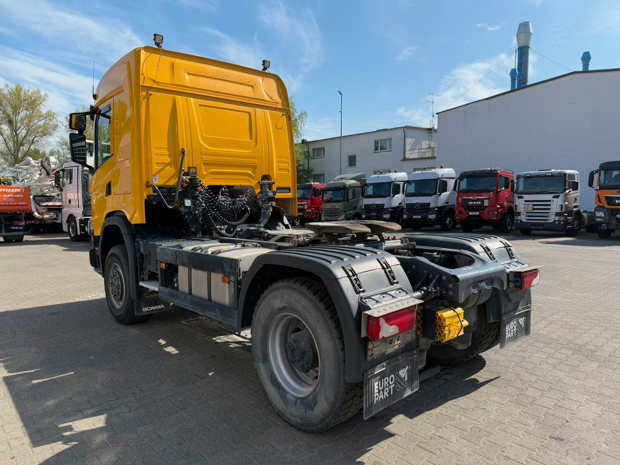 Scania G450 XT 4x4 Euro 6 SZM Kipphydraulik Blatt/ Luft - Xe đầu kéo: hình 5 Scania G450 XT 4x4 Euro 6 SZM Kipphydraulik Blatt/ Luft - Xe đầu kéo: hình 5