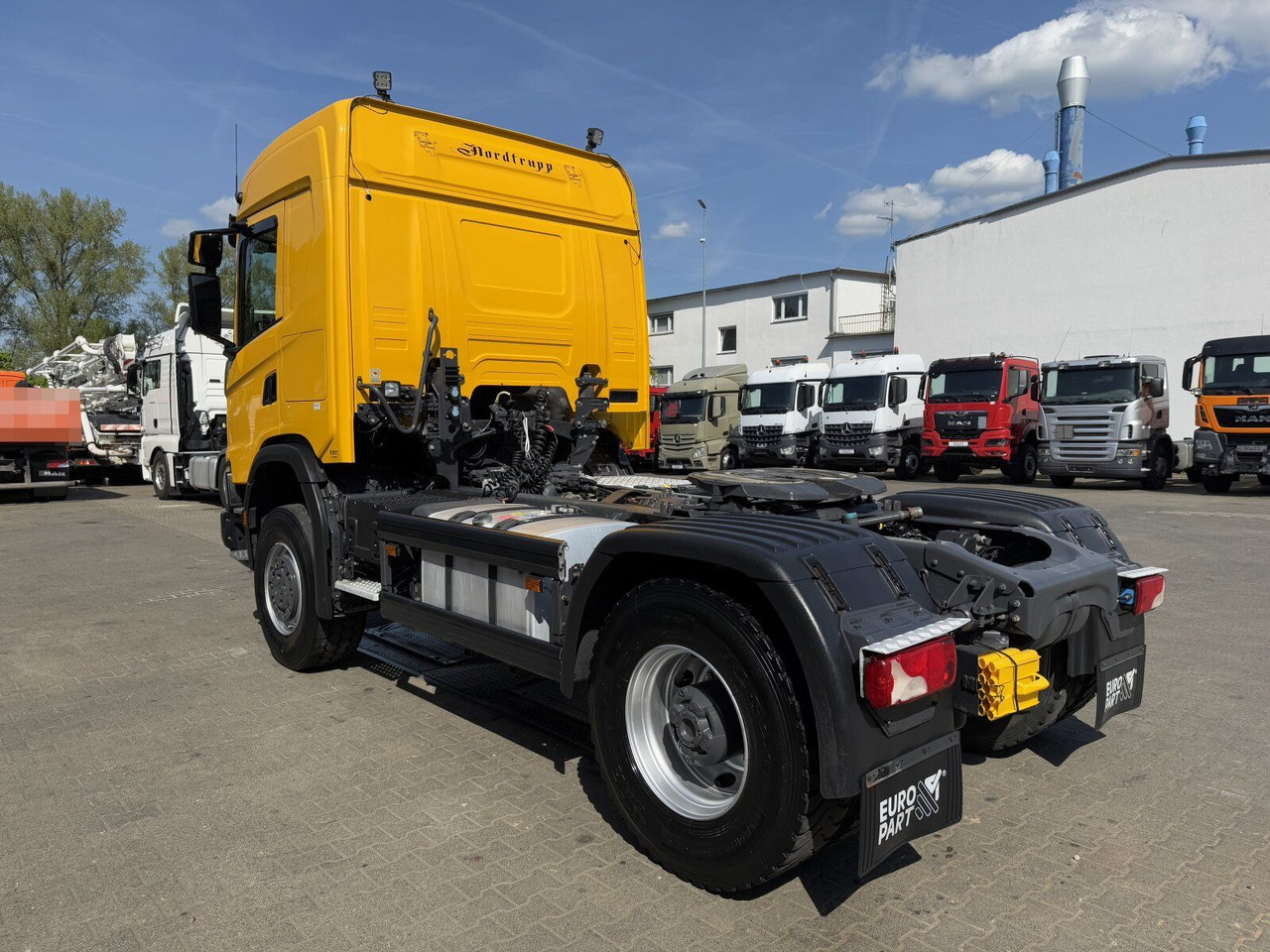 Scania G450 XT 4x4 Euro 6 SZM Kipphydraulik Blatt/ Luft - Xe đầu kéo: hình 5 Scania G450 XT 4x4 Euro 6 SZM Kipphydraulik Blatt/ Luft - Xe đầu kéo: hình 5