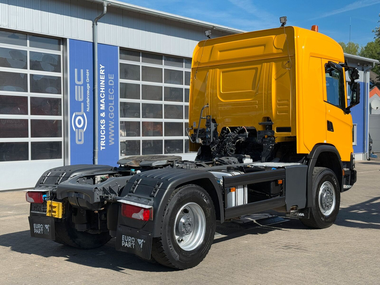 Scania G450 XT 4x4 Euro 6 SZM Kipphydraulik Blatt/ Luft - Xe đầu kéo: hình 3 Scania G450 XT 4x4 Euro 6 SZM Kipphydraulik Blatt/ Luft - Xe đầu kéo: hình 3