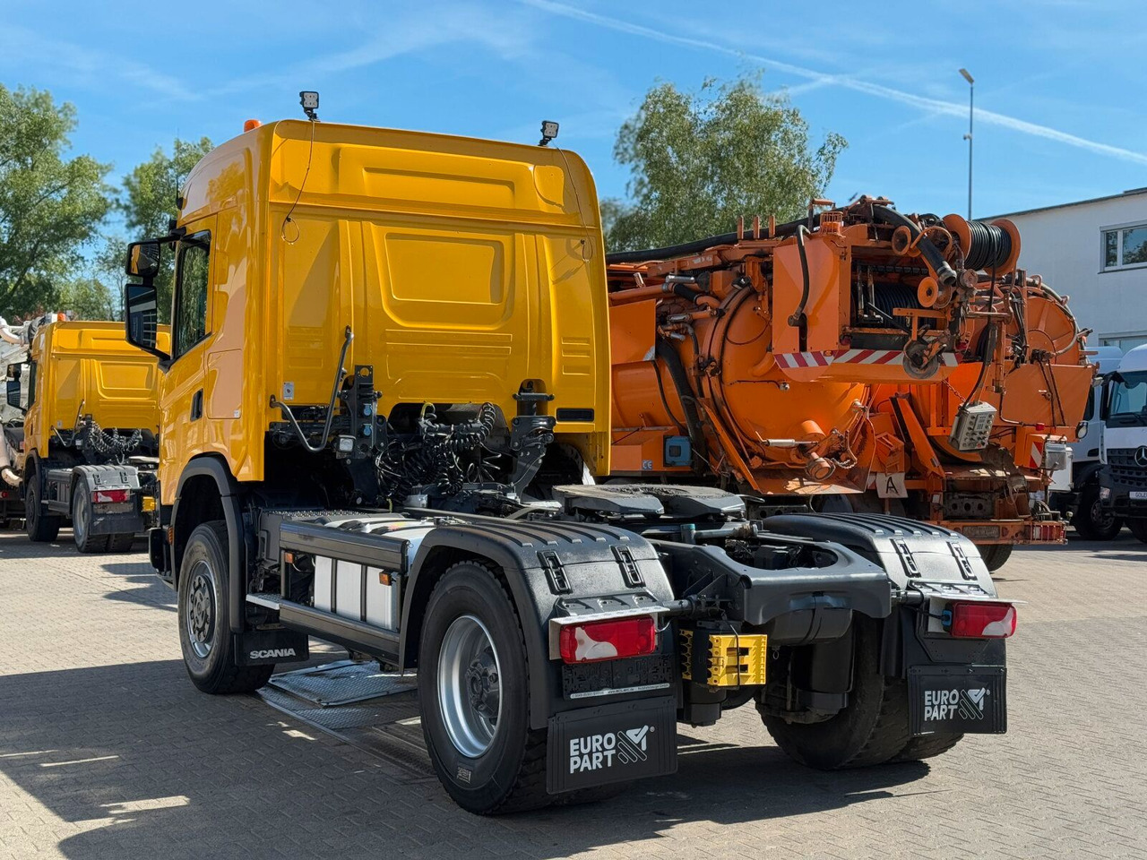 Scania G450 XT 4x4 Euro 6 SZM Kipphydraulik Blatt/ Luft - Xe đầu kéo: hình 5 Scania G450 XT 4x4 Euro 6 SZM Kipphydraulik Blatt/ Luft - Xe đầu kéo: hình 5