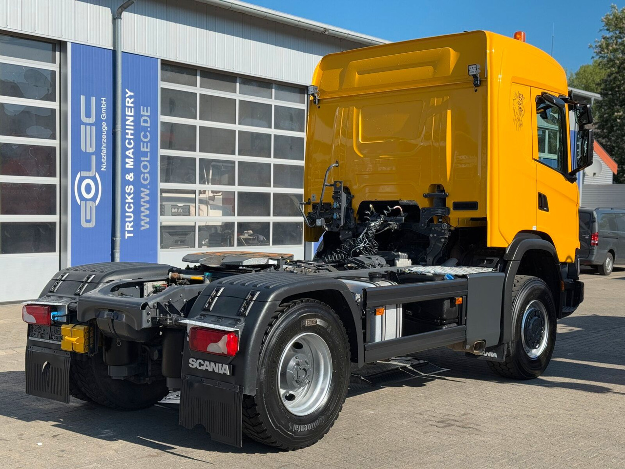 Scania G450 XT 4x4 Euro 6 SZM Kipphydraulik Blatt/ Luft - Xe đầu kéo: hình 3 Scania G450 XT 4x4 Euro 6 SZM Kipphydraulik Blatt/ Luft - Xe đầu kéo: hình 3