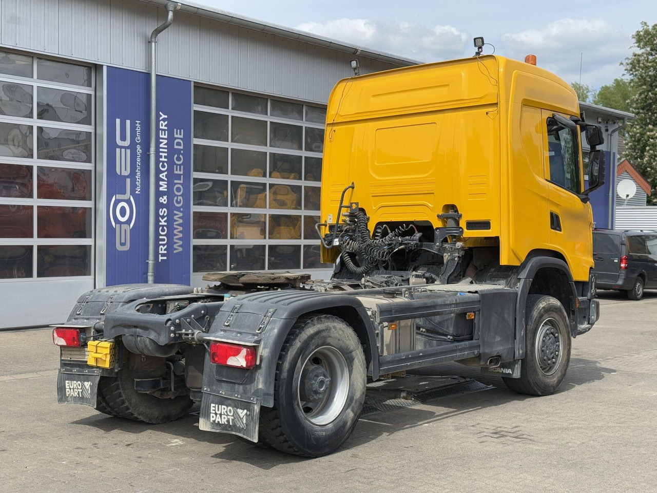 Scania G450 XT 4x4 Euro 6 SZM Kipphydraulik Blatt/ Luft - Xe đầu kéo: hình 3 Scania G450 XT 4x4 Euro 6 SZM Kipphydraulik Blatt/ Luft - Xe đầu kéo: hình 3