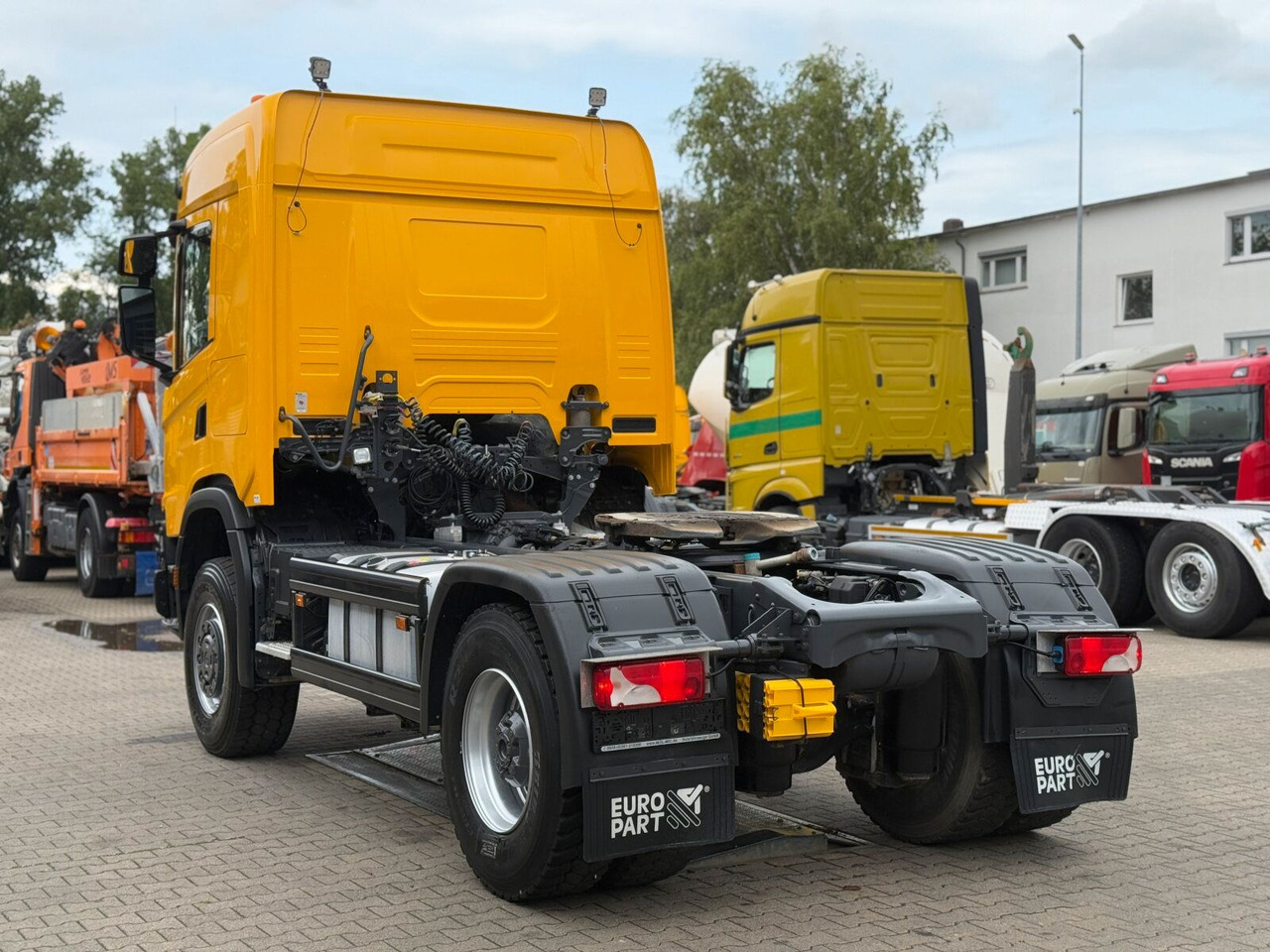 Scania G450 XT 4x4 Euro 6 SZM Kipphydraulik Blatt/ Luft - Xe đầu kéo: hình 5 Scania G450 XT 4x4 Euro 6 SZM Kipphydraulik Blatt/ Luft - Xe đầu kéo: hình 5