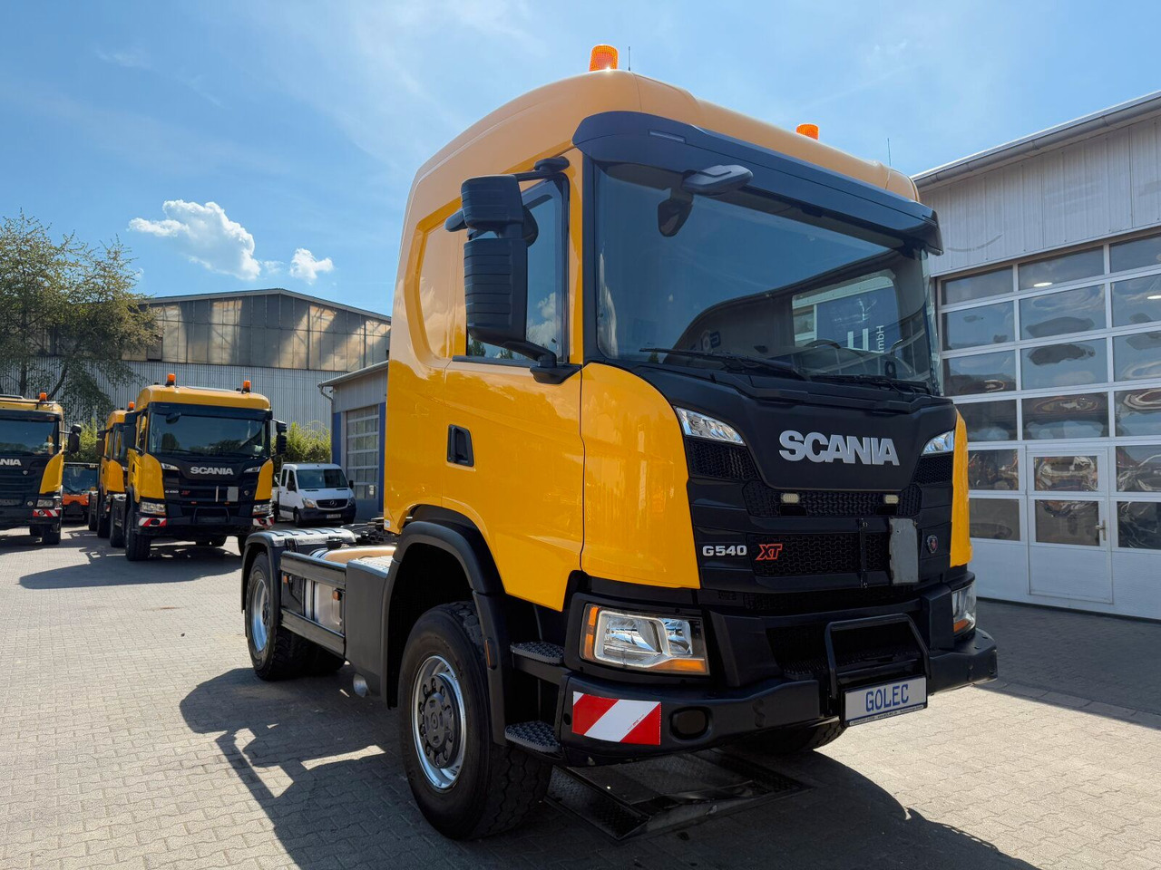 Scania G450 XT 4x4 Euro 6 SZM Kipphydraulik Blatt/ Luft - Xe đầu kéo: hình 1 Scania G450 XT 4x4 Euro 6 SZM Kipphydraulik Blatt/ Luft - Xe đầu kéo: hình 1
