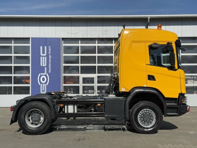 Xe đầu kéo Scania G450 XT 4x4 Euro 6 SZM Kipphydraulik Blatt/ Luft: hình 8