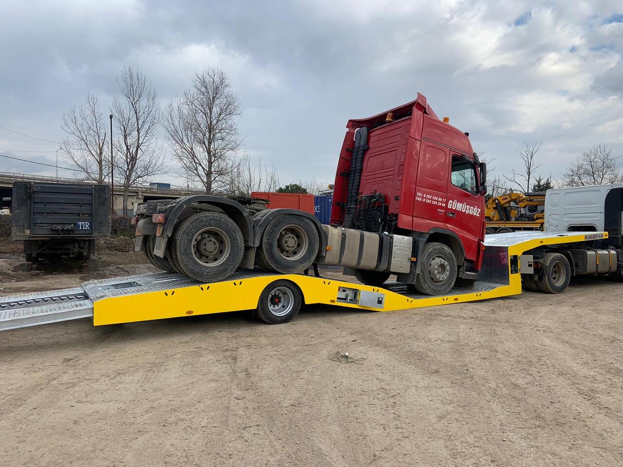 Sơ mi rơ moóc thùng thấp mới KALEPAR LKW/TRUCK TRANSPORTER: hình 6 Sơ mi rơ moóc thùng thấp mới KALEPAR LKW/TRUCK TRANSPORTER: hình 6