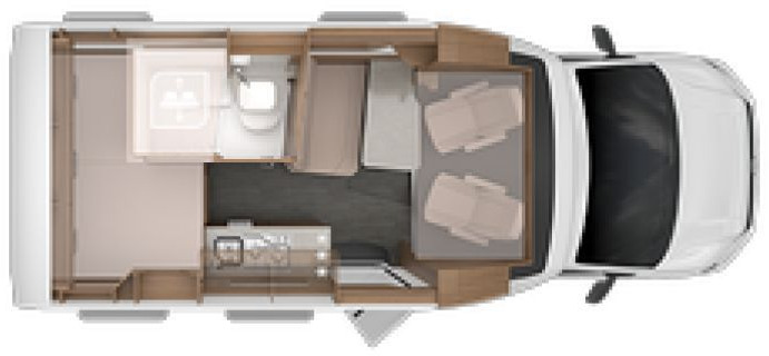 Knaus Tourer VAN 500 MQ Vansation mit viel Ausstattung - Xe cắm trại bán tích hợp: hình 2 Knaus Tourer VAN 500 MQ Vansation mit viel Ausstattung - Xe cắm trại bán tích hợp: hình 2