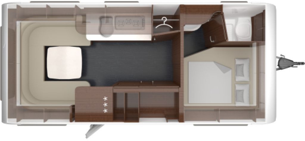 Tabbert Puccini 560 TD 2,5 3 Pakete - Rơ moóc kiểu caravan: hình 2 Tabbert Puccini 560 TD 2,5 3 Pakete - Rơ moóc kiểu caravan: hình 2