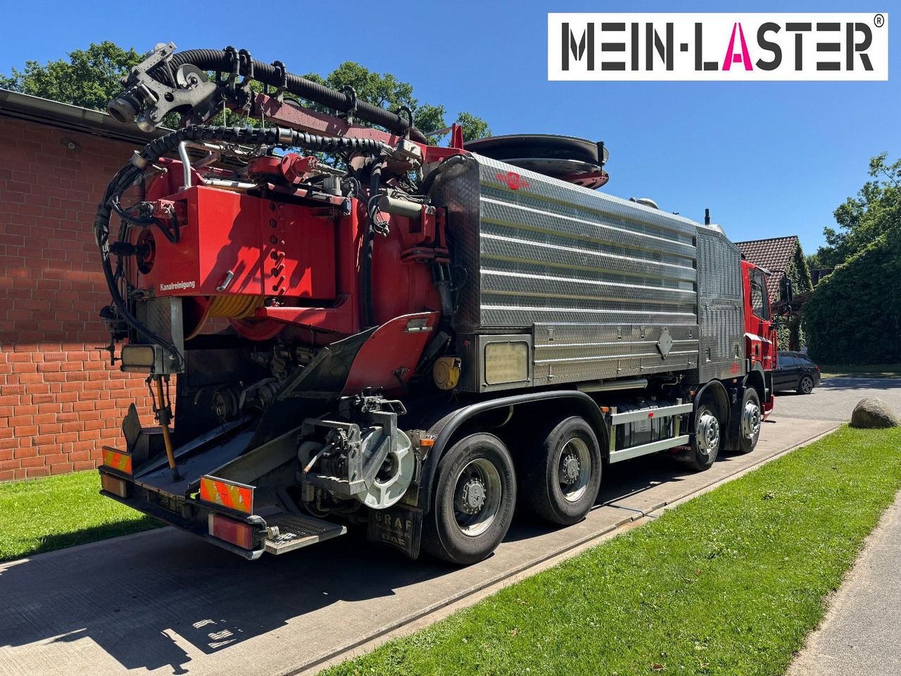 DAF Saug/Spülkombi Cappellotto Wittig/Uraca - Xe tải chân không: hình 4 DAF Saug/Spülkombi Cappellotto Wittig/Uraca - Xe tải chân không: hình 4