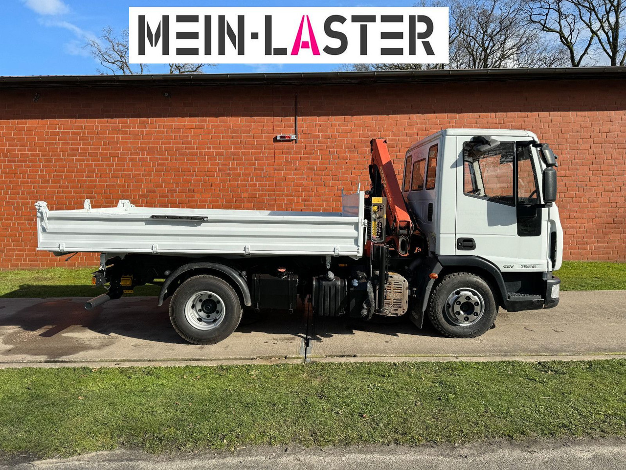 Iveco ML75E16 3 S-Kipper Kran PK 9,4m-550 kg Greifer - Xe ben nhỏ: hình 4 Iveco ML75E16 3 S-Kipper Kran PK 9,4m-550 kg Greifer - Xe ben nhỏ: hình 4