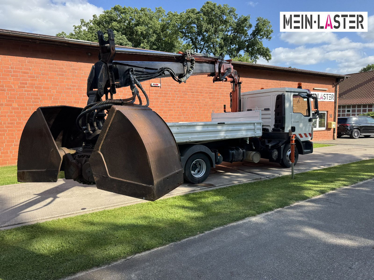 Xe ben nhỏ MAN TGL 8.150 3 S-Kipper Atlas 75 10m -1t.  Funk FB: hình 11