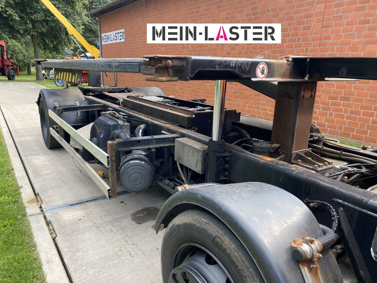 Xe chở container/ Xe tải hoán đổi thân Mercedes-Benz Kamag Wiesel Umsetzter Sattelplatte: hình 18