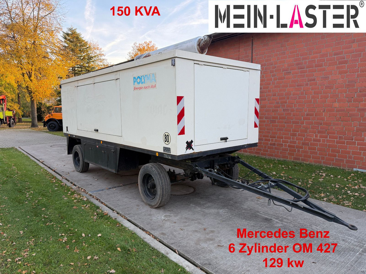 Polyma 150 KVA Mercedes Benz 6 Zylinder - Bộ phát điện: hình 1 Polyma 150 KVA Mercedes Benz 6 Zylinder - Bộ phát điện: hình 1