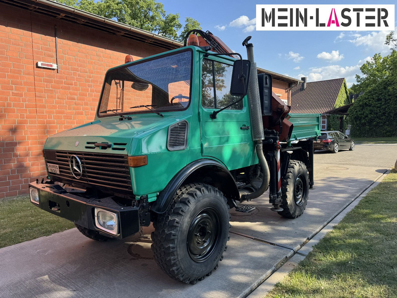 Unimog U 1200 Atlas 75.2 Kran 14 m Funk FB *1. Hand - Xe cẩu tự hành: hình 3 Unimog U 1200 Atlas 75.2 Kran 14 m Funk FB *1. Hand - Xe cẩu tự hành: hình 3