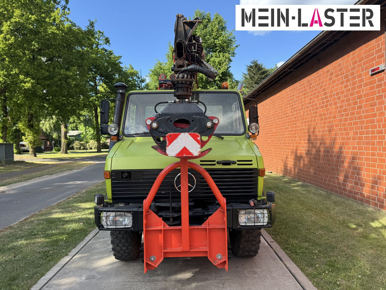 Unimog U 1650 PK 10500 Kran 15 m max. 3,9 t Seilwinde - Xe cẩu tự hành: hình 5 Unimog U 1650 PK 10500 Kran 15 m max. 3,9 t Seilwinde - Xe cẩu tự hành: hình 5