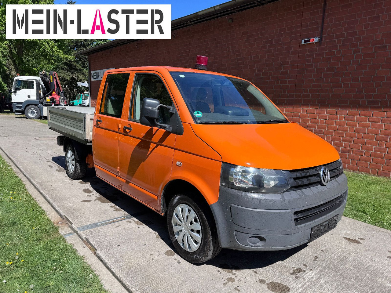 Volkswagen T5 2.0 TDI Doka Pritsche 6 Sitzer AHK - Xe tải nhỏ phẳng, Xe tải van: hình 1 Volkswagen T5 2.0 TDI Doka Pritsche 6 Sitzer AHK - Xe tải nhỏ phẳng, Xe tải van: hình 1