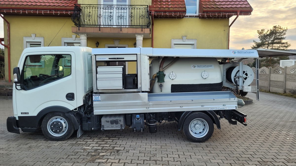 Nissan Cabstar 35.13 Defco Combi 3.5t Dietmar Kaiser - Xe tải chân không: hình 2 Nissan Cabstar 35.13 Defco Combi 3.5t Dietmar Kaiser - Xe tải chân không: hình 2
