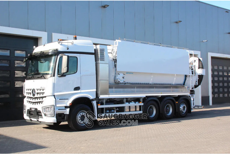 Mercedes-Benz Arocs 3753 Amphitec Vortex 11000 - Xe tải chân không: hình 1 Mercedes-Benz Arocs 3753 Amphitec Vortex 11000 - Xe tải chân không: hình 1