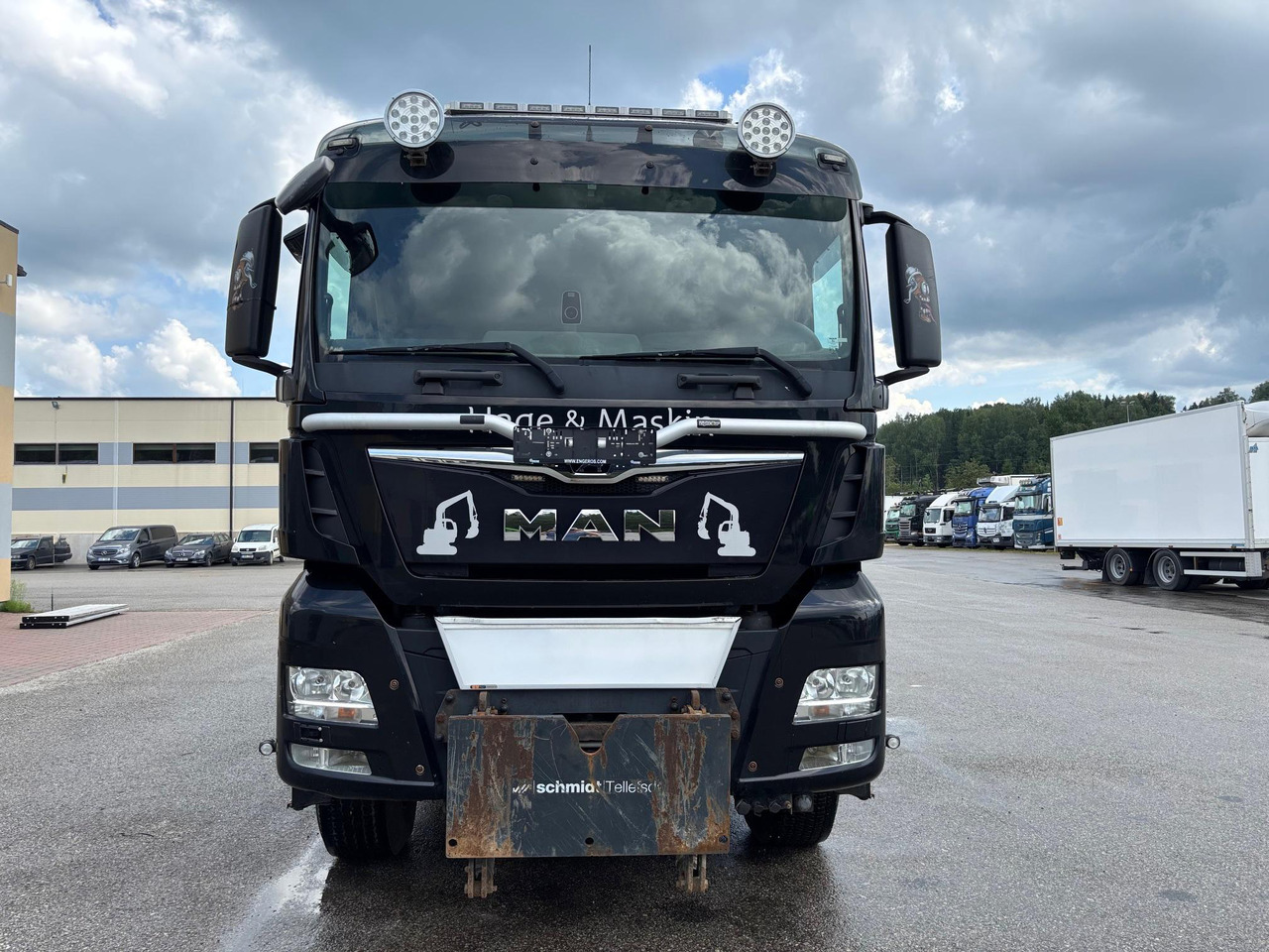 MAN TGX 26.580 - Xe ben: hình 2 MAN TGX 26.580 - Xe ben: hình 2