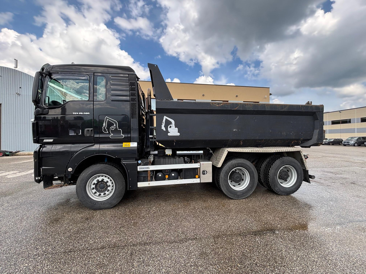 MAN TGX 26.580 - Xe ben: hình 5 MAN TGX 26.580 - Xe ben: hình 5