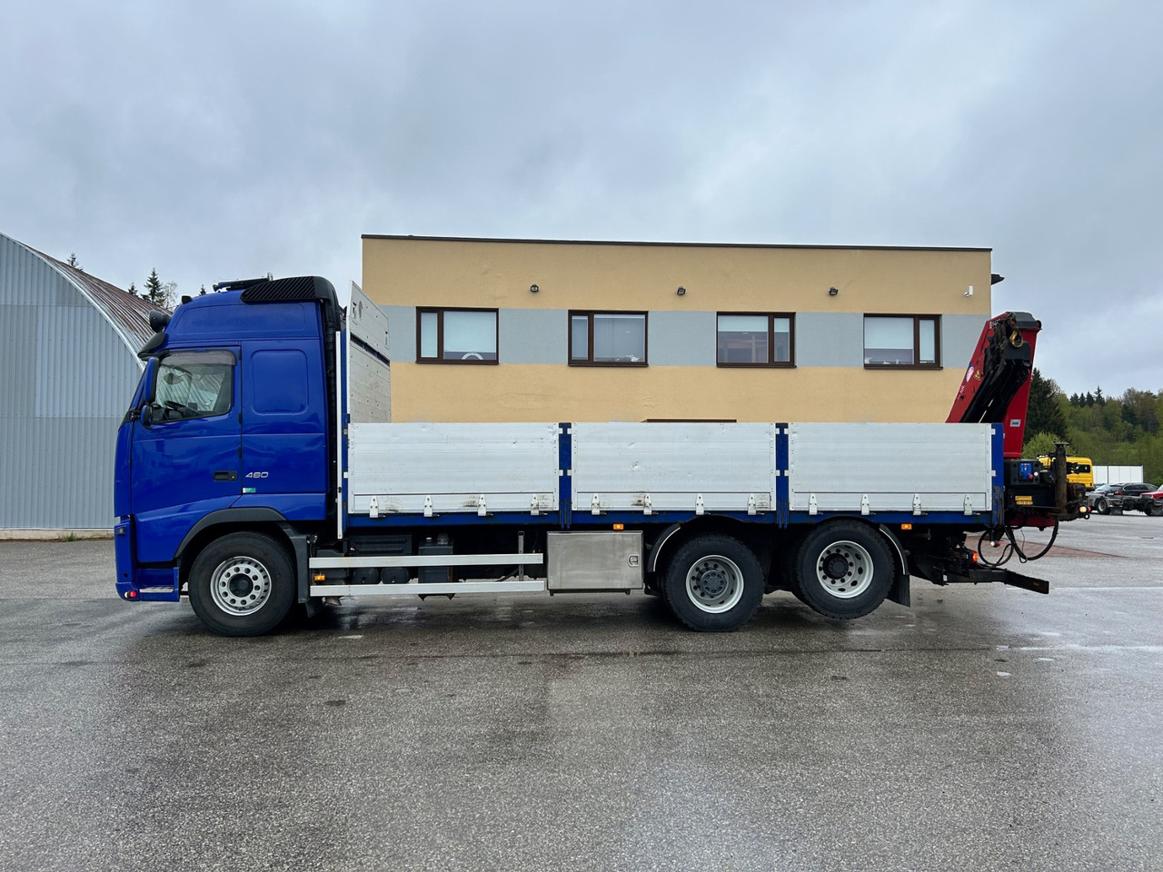 Xe tải thùng lửng/ Phẳng, Xe cẩu tự hành VOLVO FH460: hình 7