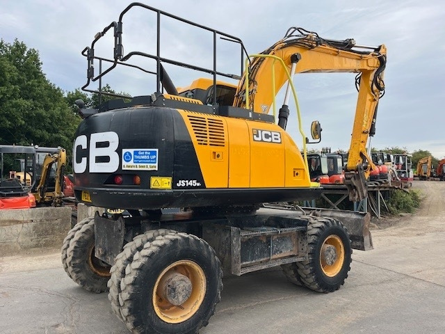 JCB JS 145 W - Máy xúc bánh lốp: hình 3 JCB JS 145 W - Máy xúc bánh lốp: hình 3